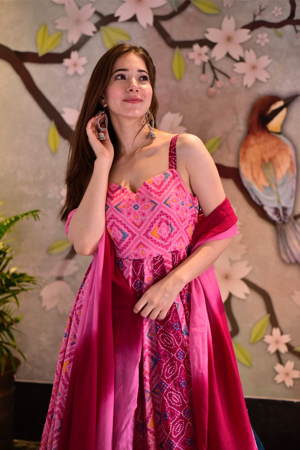 mishti cotton maxi set